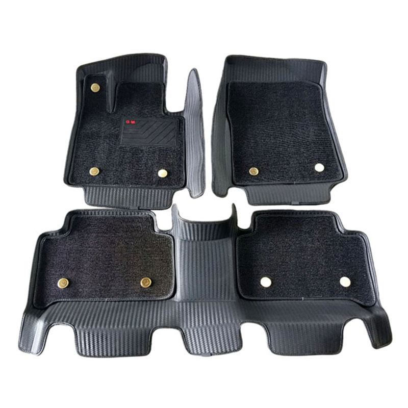 Alfombrillas de coche a medida 5D con construcción de goma resistente