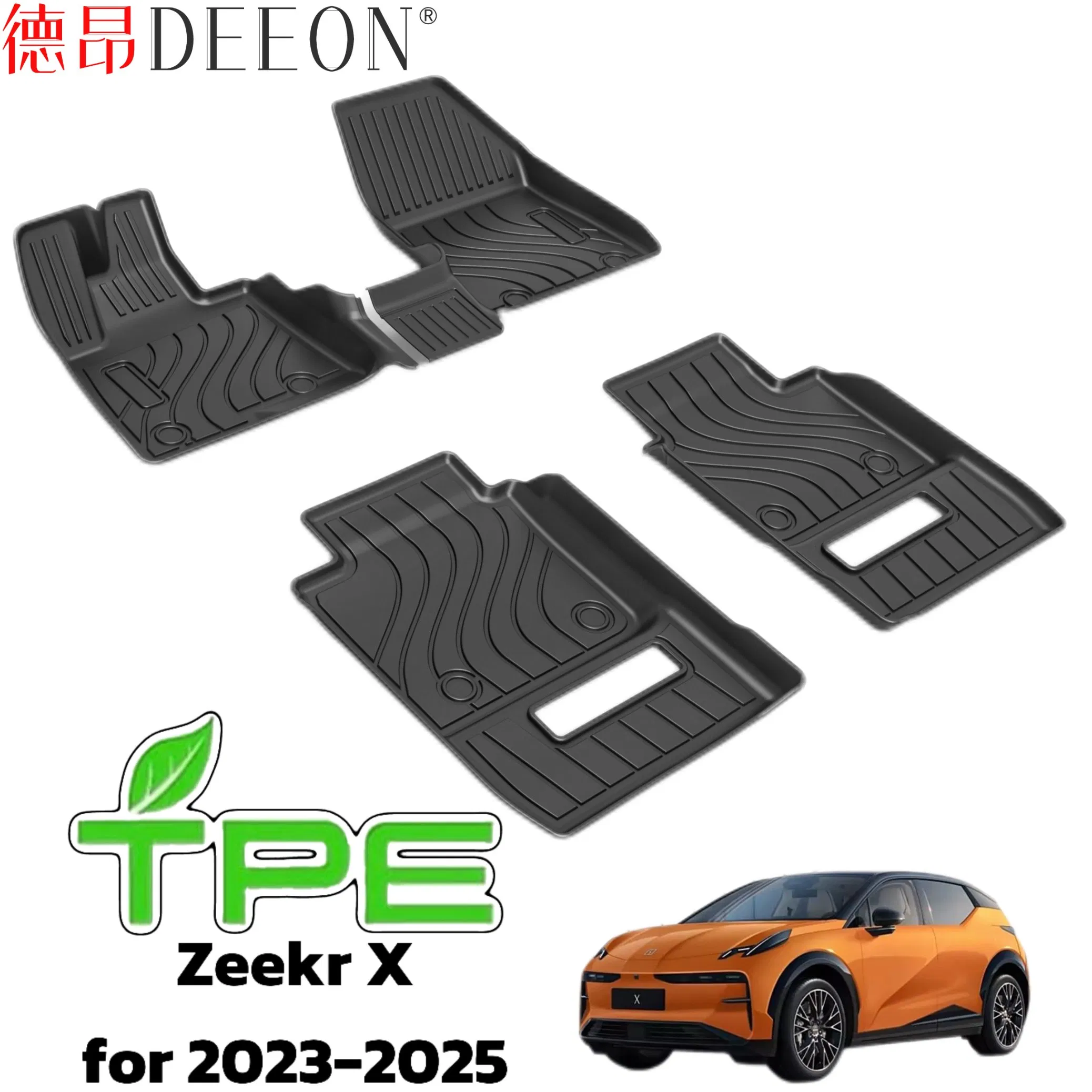 Mats de piso universales para automóviles, accesorio para el automóvil, tapete para el maletero de Zeekr