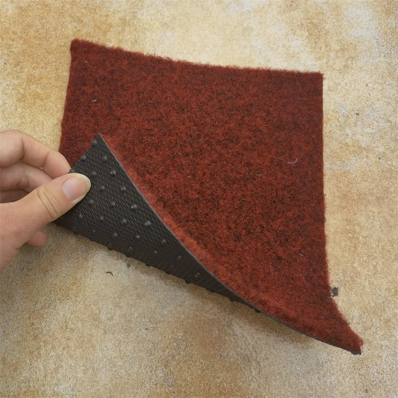 Alfombra de automóvil, tapete para pies de coche, tapete de suelo de coche, alfombra con respaldo de picos