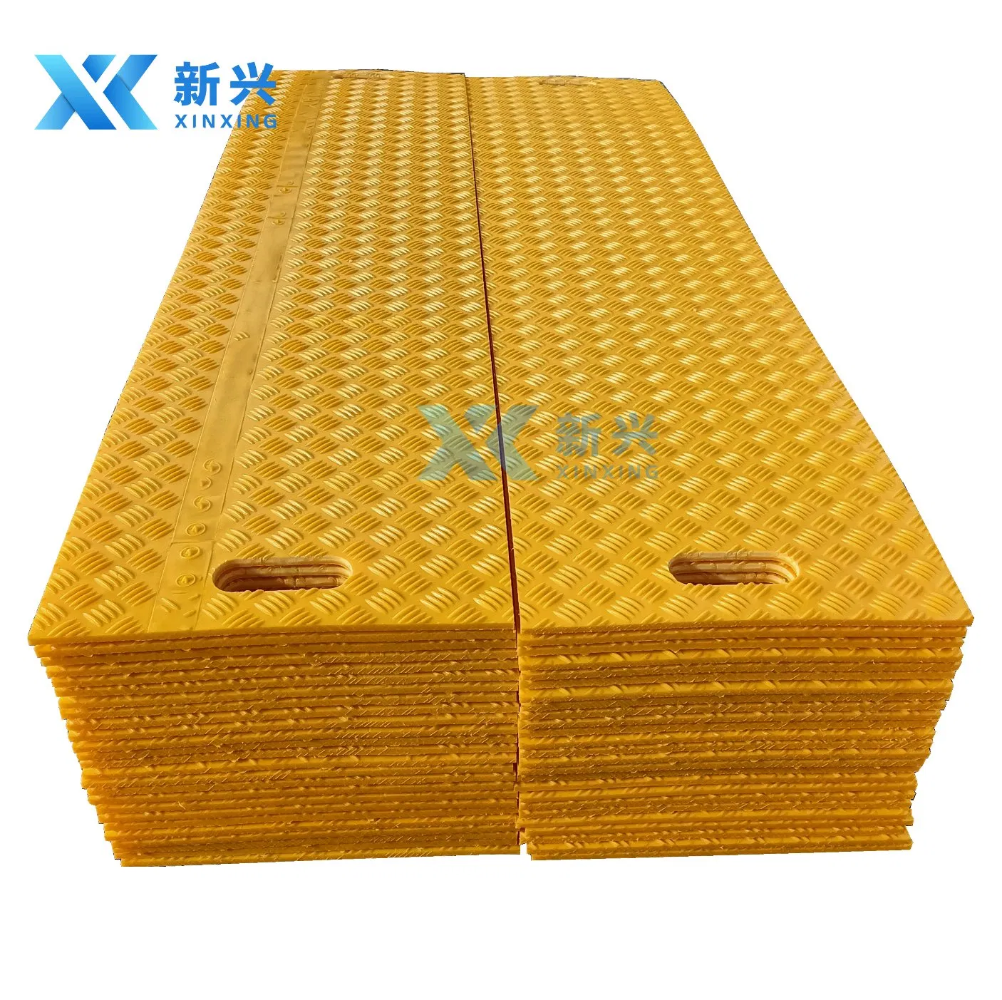 Mats de Carga Pesada para Camiones Construcción HDPE Mats para Plataformas de Trabajo