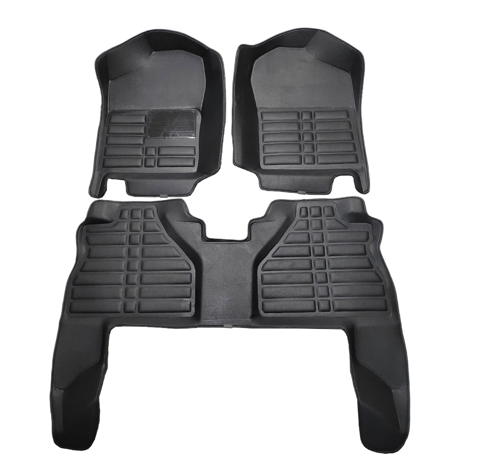 7D Alfombrillas de Piso de PVC Impermeables para la Serie Toyota Land Cruiser 80