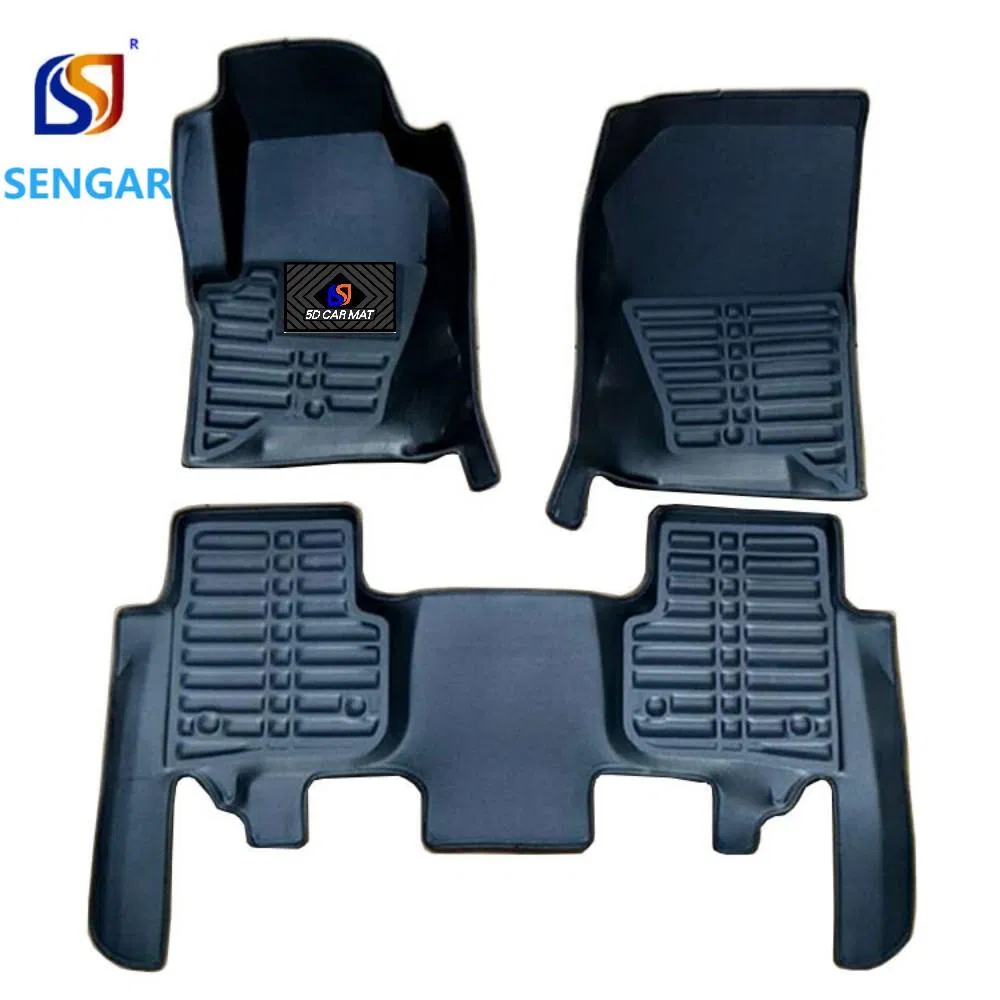 Fabricante Profesional de Alfombrillas de Piso de EVA para Automóviles de Cuero PVC Personalizadas 5D Alfombrillas para Toyota KIA