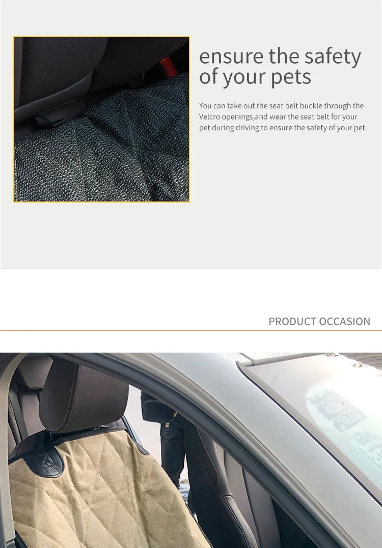 Protector de asiento para mascotas