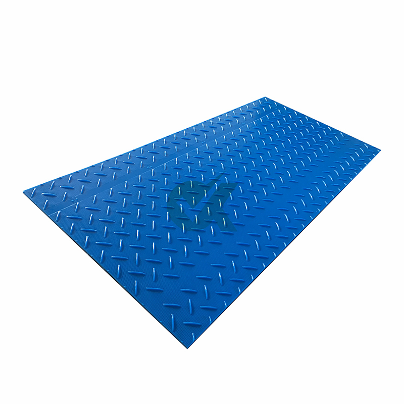Mats temporales de suelo de HDPE en venta, mats para grúas, camino