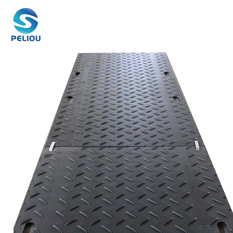 Alfombrillas de acceso duraderas de lámina de HDPE para terrenos de hierba con capacidad de carga pesada