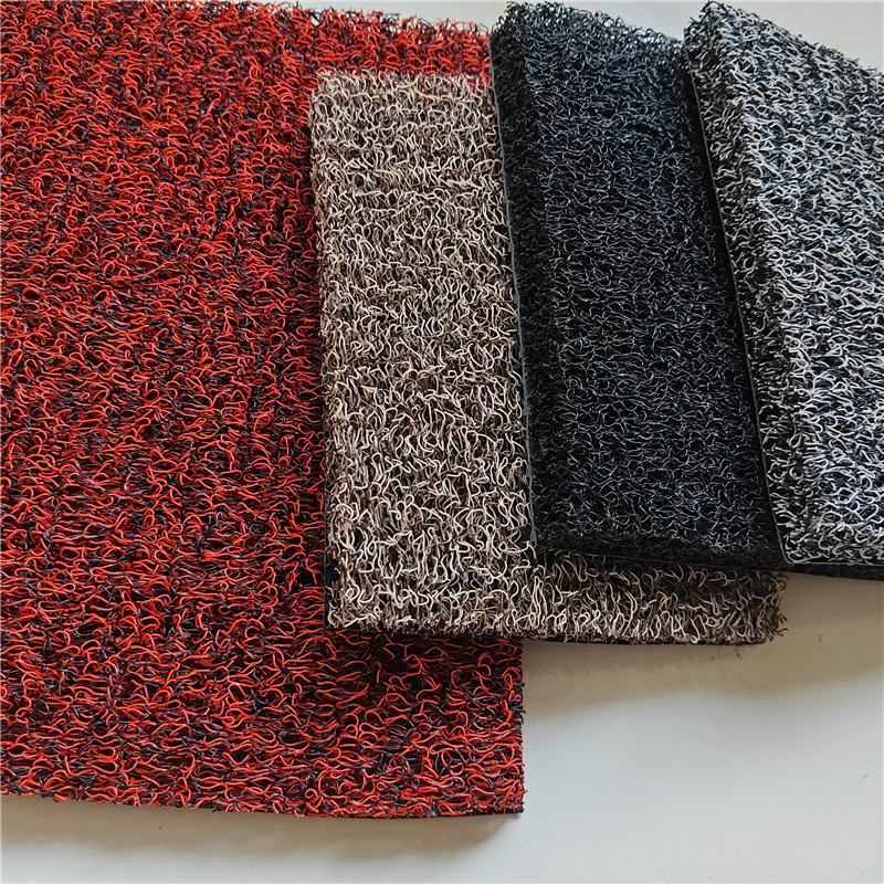 24mm Alfombra de plástico con respaldo de picos ecológica y gruesa para decoración de automóviles en rollo en fábrica de alfombras