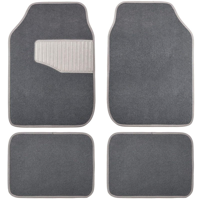 Fabricante de alfombrillas antideslizantes para coches hechas de poliéster, alfombrillas de suelo para coches fáciles