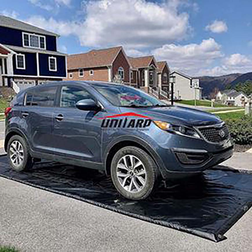 Alfombrilla de piso para automóvil interior, alfombrilla de contención para garaje para nieve, junto con guardia de piso de garaje de alta resistencia, alfombrilla de contención para SUV para barro, agua sucia y nieve derretida