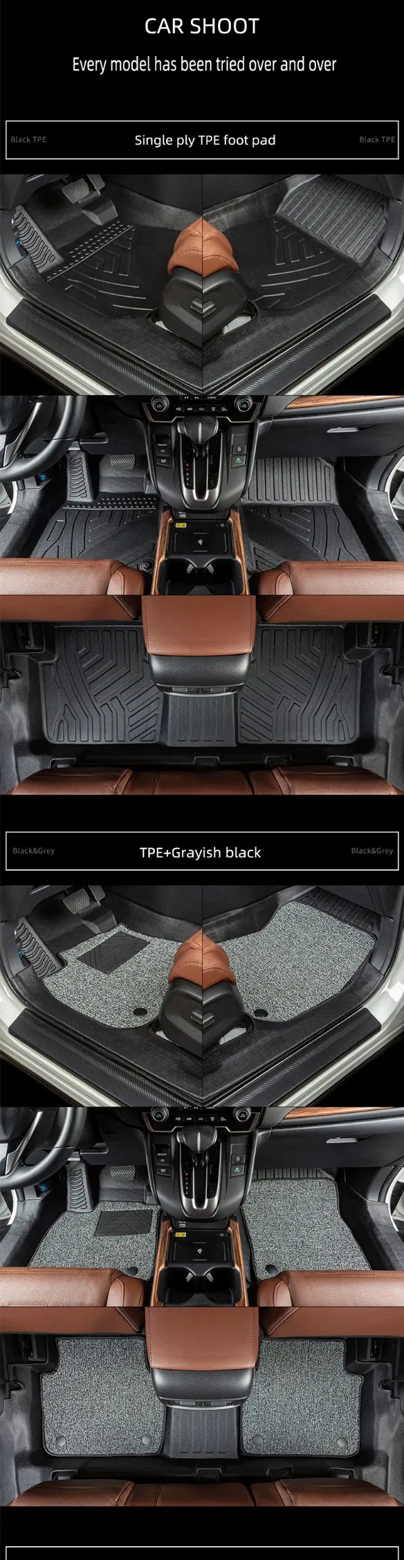 Alfombrillas de coche TPE 3