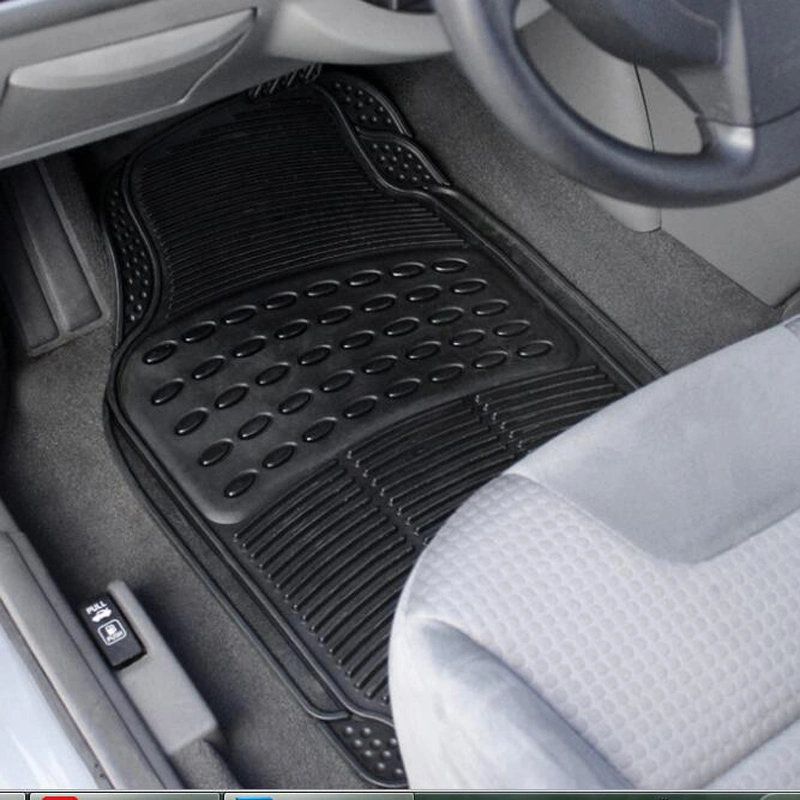 Mats de suelo de goma para coches universales antideslizantes