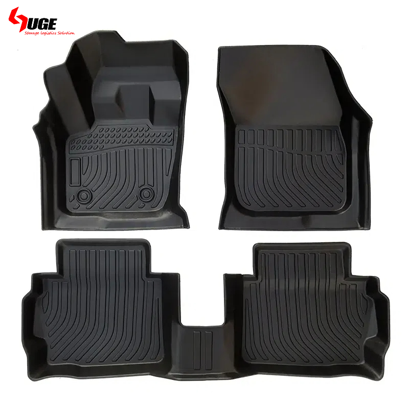 para VW Polo Mk6 Alfombrillas de coche Tapetes de TPE Alfombrillas de pie