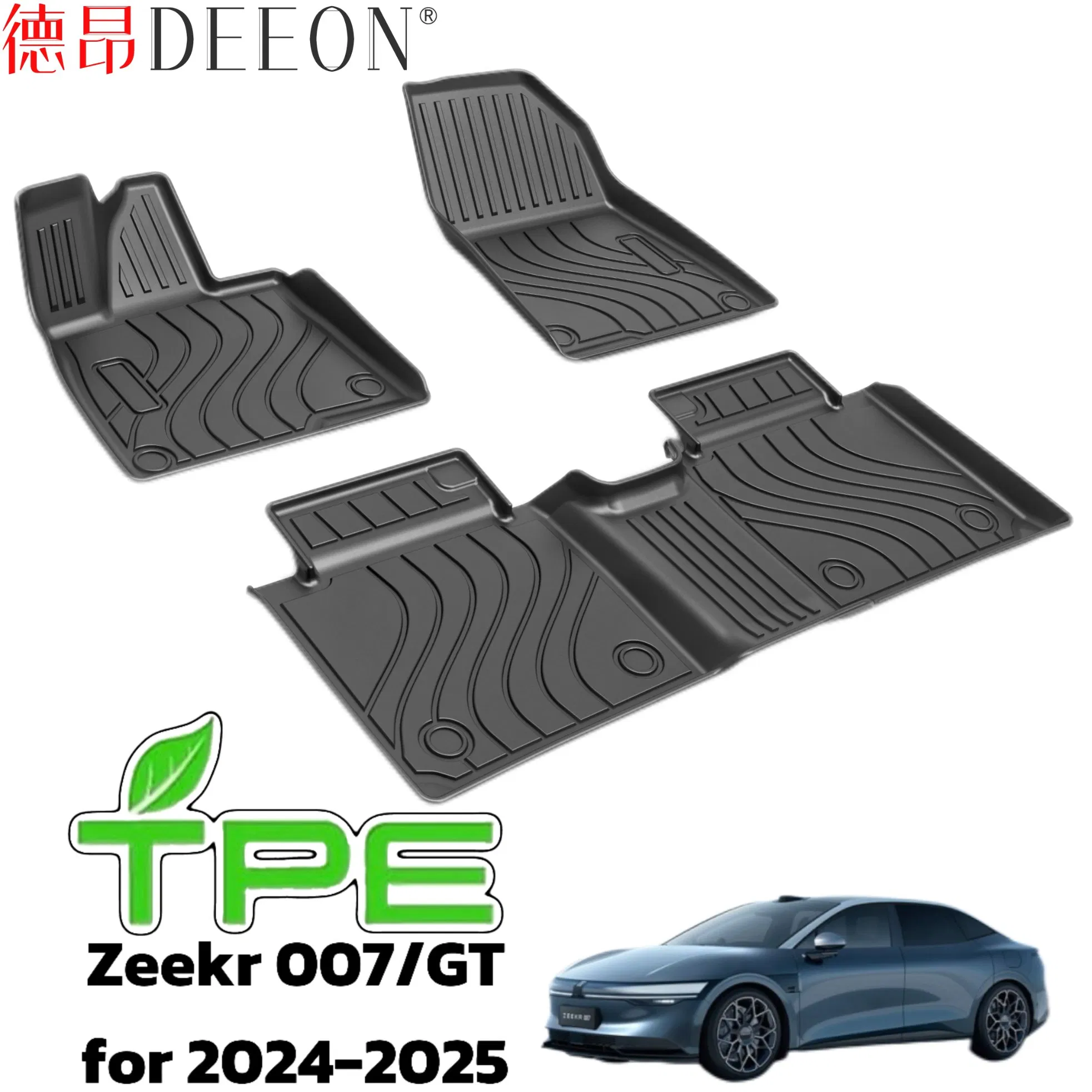 Mats de piso universales para automóviles, accesorio para el automóvil, tapete para el maletero de Zeekr