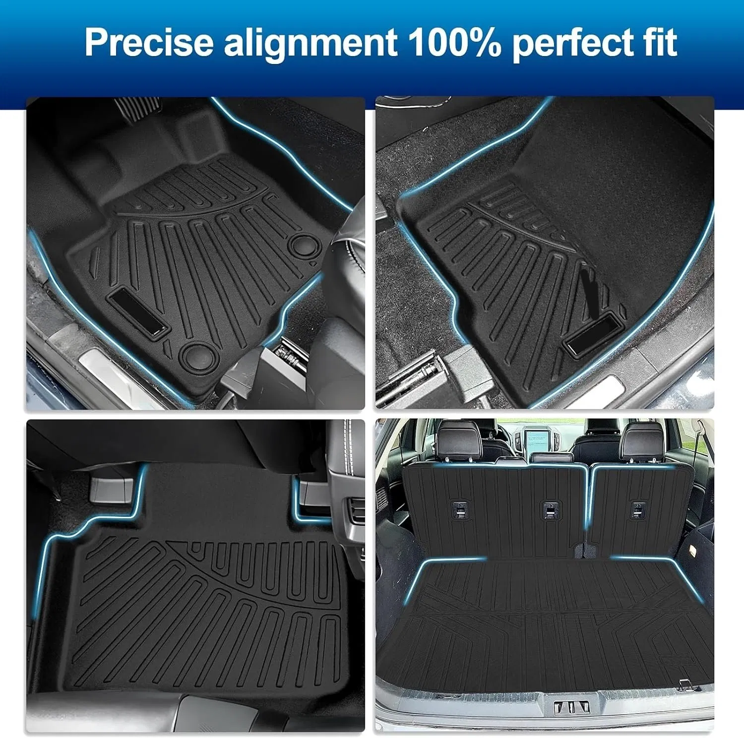 Alfombrilla de coche TPE ecológica, accesorio para automóvil, alfombrilla para pies, alfombrilla de maletero para Toyota Allion