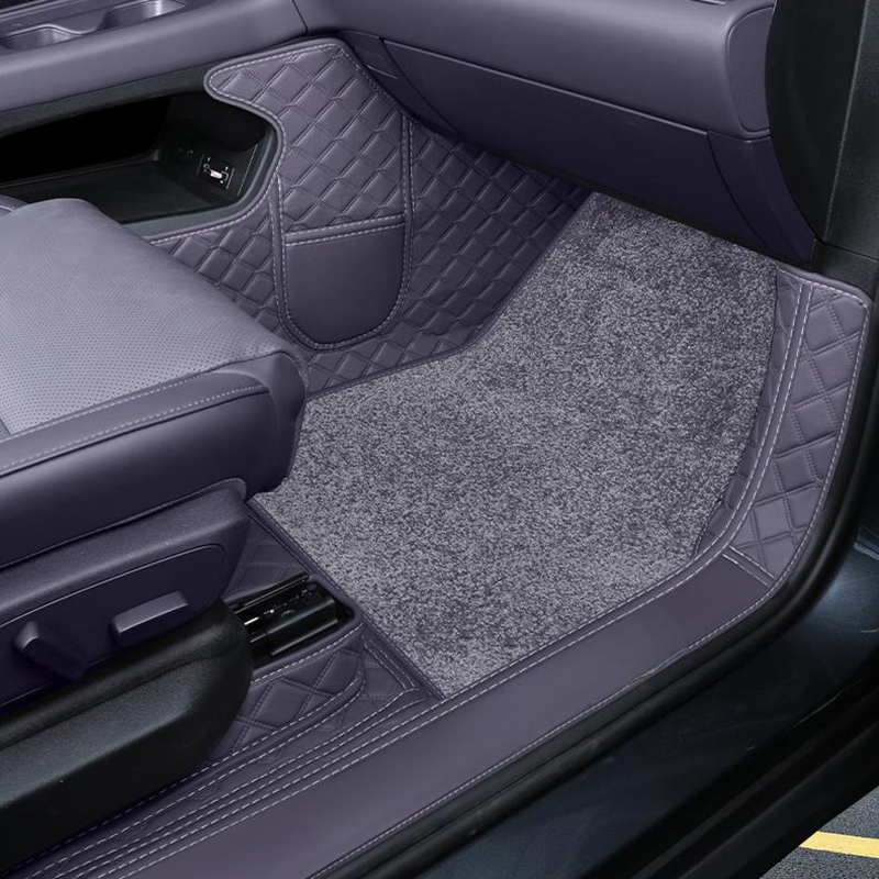 Alfombra ecológica de alta calidad para Cadillac Escalade 7seats 2017 Tapetes de cuero de lujo para automóviles