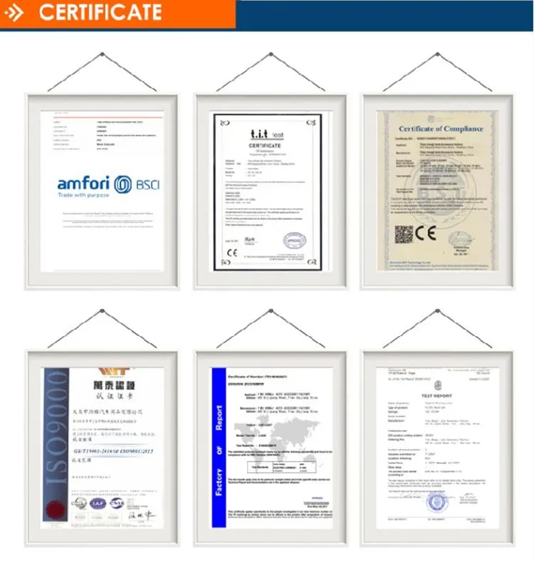 Certificados de producto