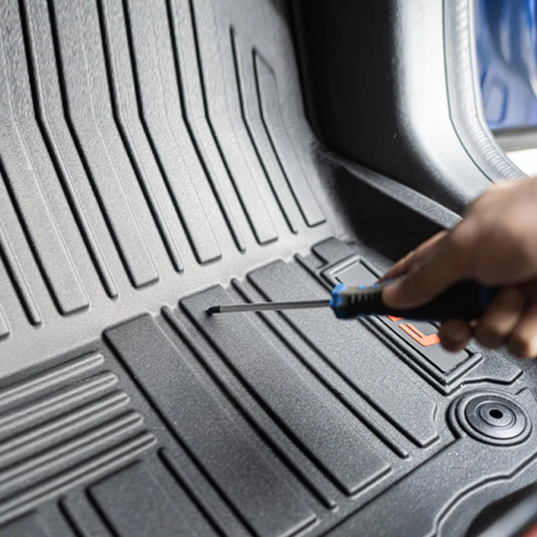 Tapetes de automóvil de TPE para ajuste personalizado para vehículos con volante a la derecha, resistentes al desgaste, fabricante de tapetes de piso de automóvil de TPE