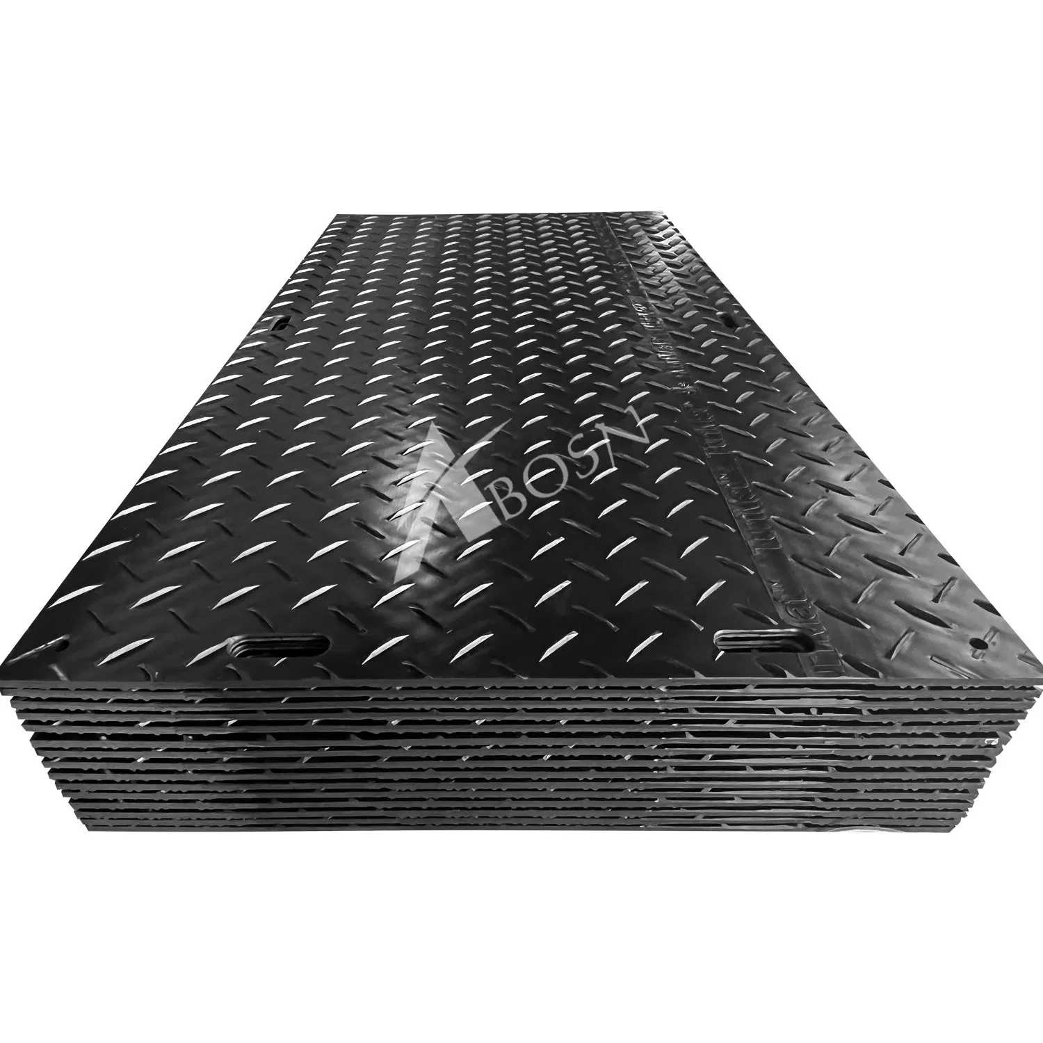 Mats de Protección de Suelo de HDPE para Cargas Pesadas de Camiones en Plataformas de Trabajo