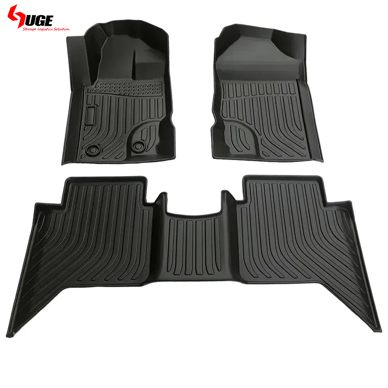 para VW Polo Mk6 Alfombrillas de coche Tapetes de TPE Alfombrillas de pie