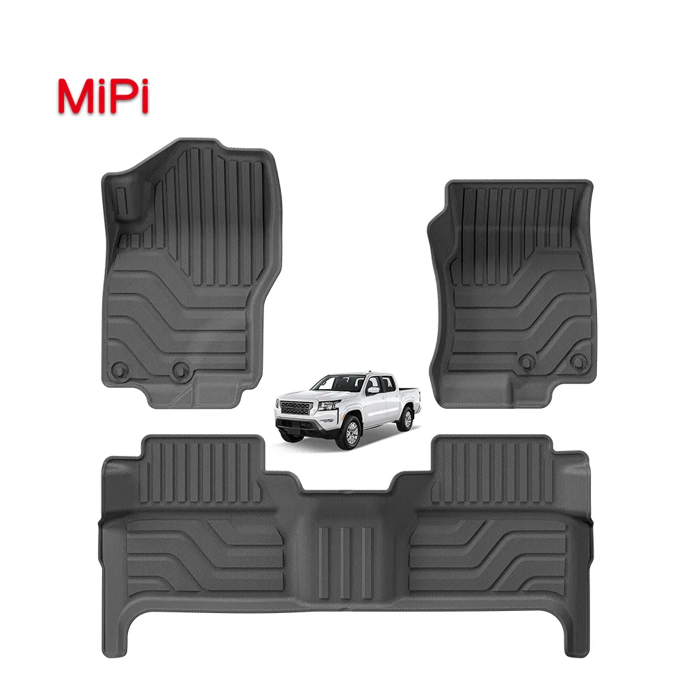 Mipi Origen China Alfombrilla de Piso para Nissan Frontier 2022-2024 3D TPE