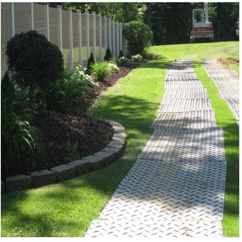 Mats de Protección de Suelo Mats de Plástico Mats de HDPE Negro