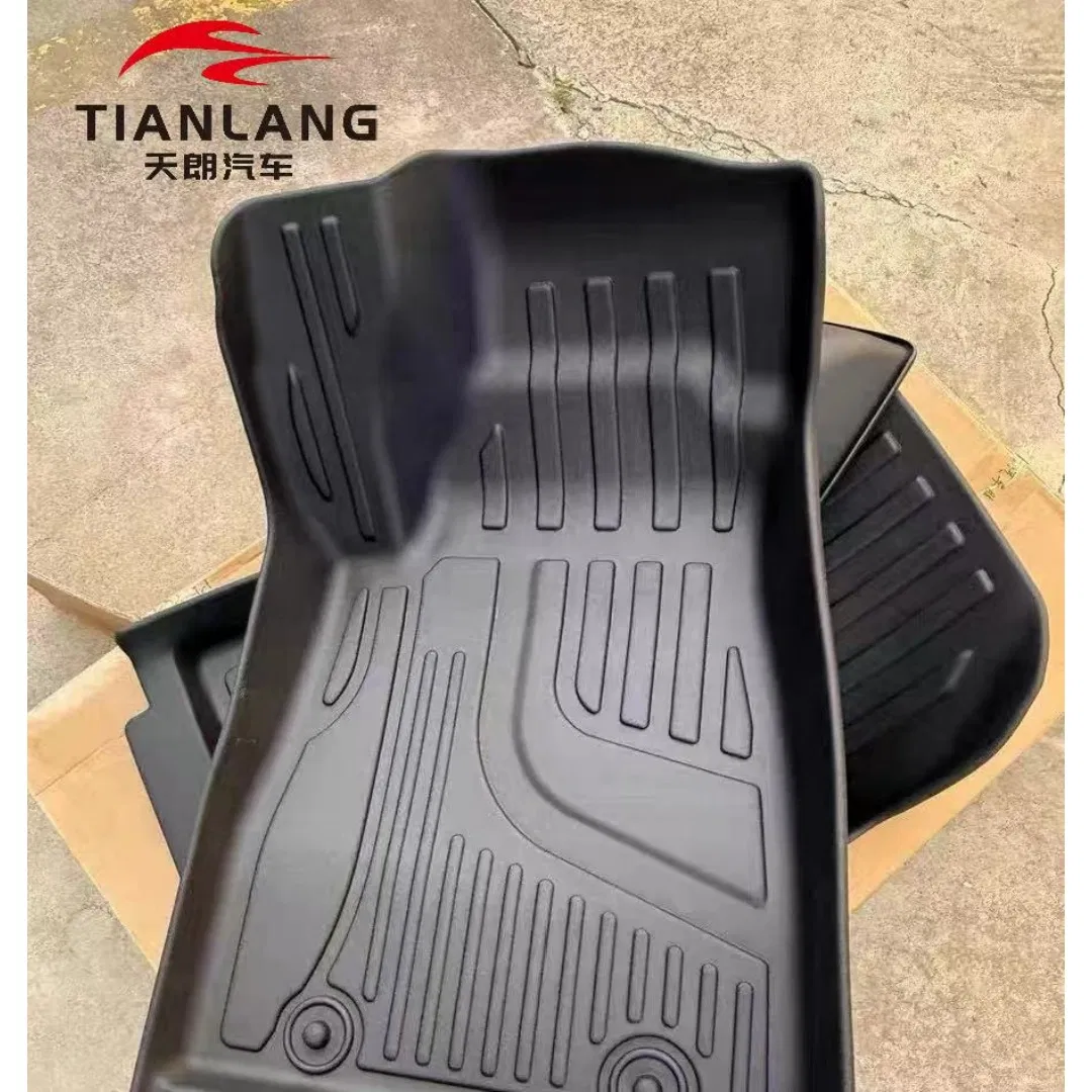 Alfombrillas de piso de TPE de grado OEM para Changan Deepal G318, protectores de automóvil personalizados para todas las condiciones climáticas, 3PCS juego completo