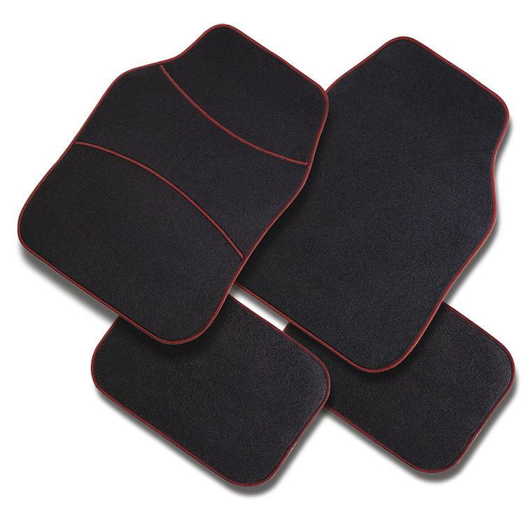 Material de alfombra para automóvil universal con respaldo de picos de PVC