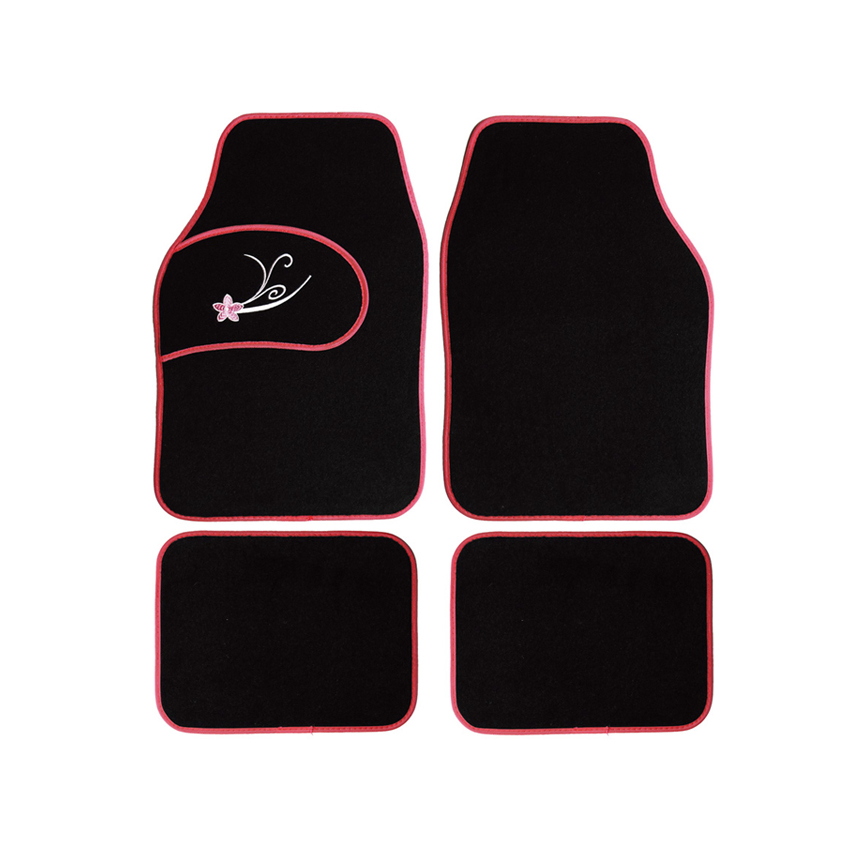 Alfombrillas para Auto Todo Clima Pesadas 4-Piece Alfombrilla de Alfombra para el Suelo del Coche