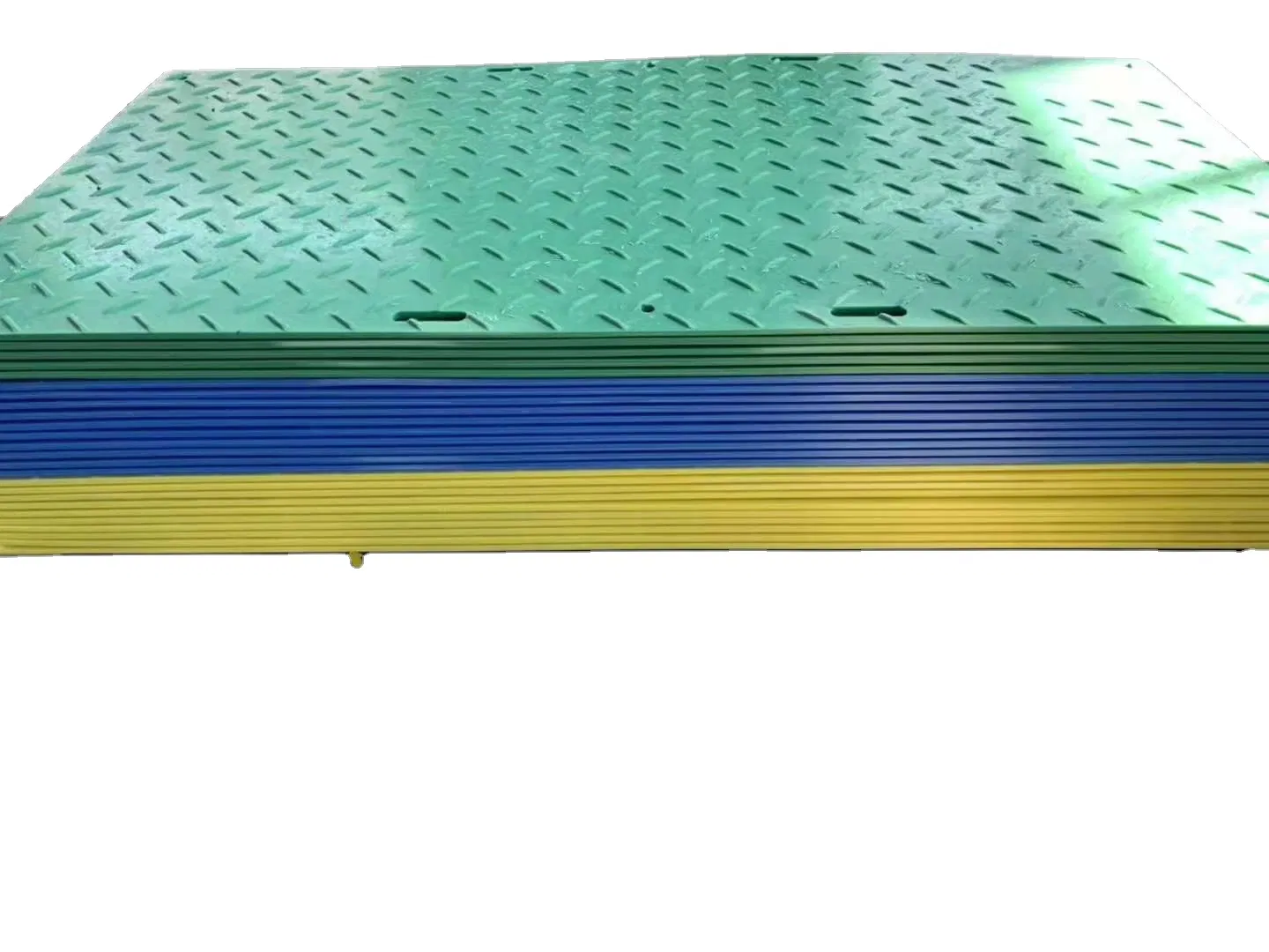 Matriz de Protección de Suelo Reutilizable de Alta Resistencia HDPE Antideslizante Camino Temporal para Uso en Eventos y Construcción