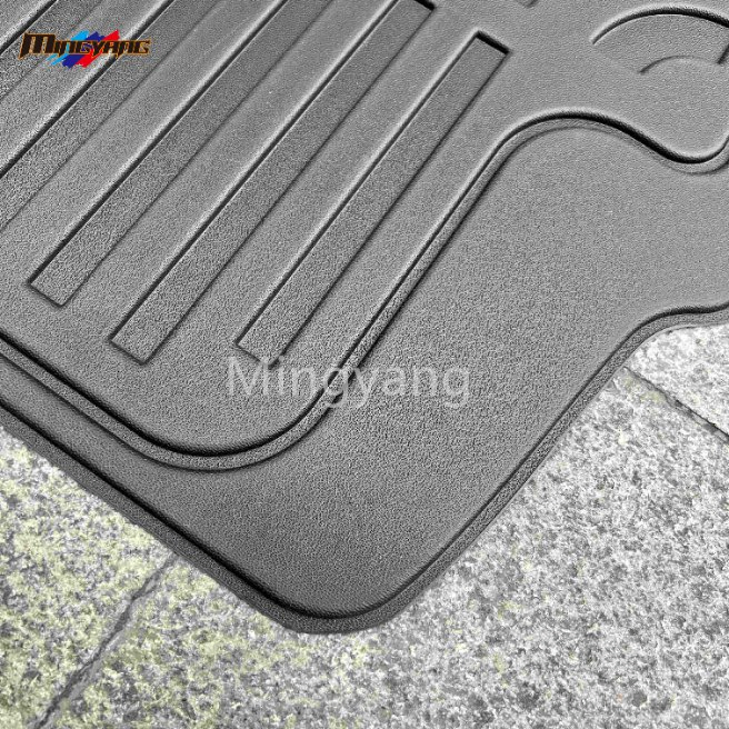Accesorios Universales para Automóviles Alfombrillas de Plato Profundo TPE Impermeables 3D Alfombrilla para el Suelo del Coche para D-Max Dmax Mu-X Mux Almohadilla para el Pie del Auto