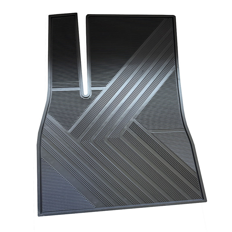 Alfombrilla de coche de látex personalizada de color colorido tipo universal