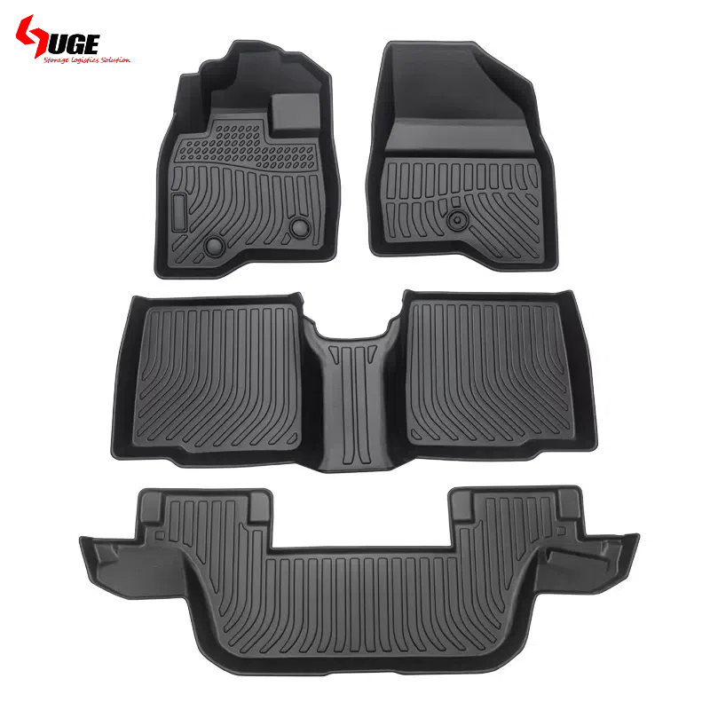 para VW Polo Mk6 Alfombrillas de coche Tapetes de TPE Alfombrillas de pie