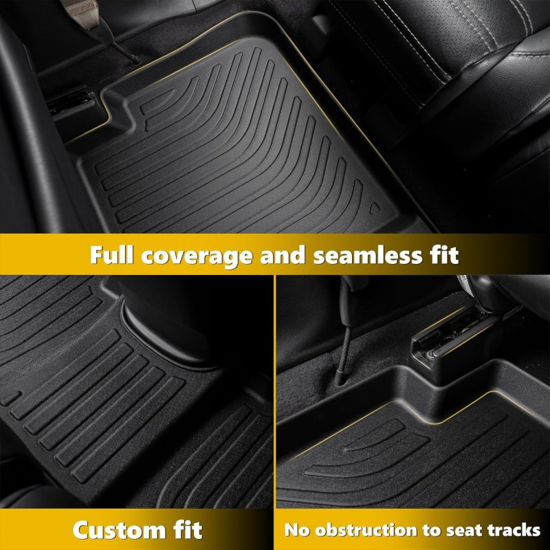 Alfombrillas de TPE y forro de carga para 2020-2026 Mercedes Benz Gle 350/450 alfombrillas de coche ecológicas y aptas para todas las condiciones climáticas