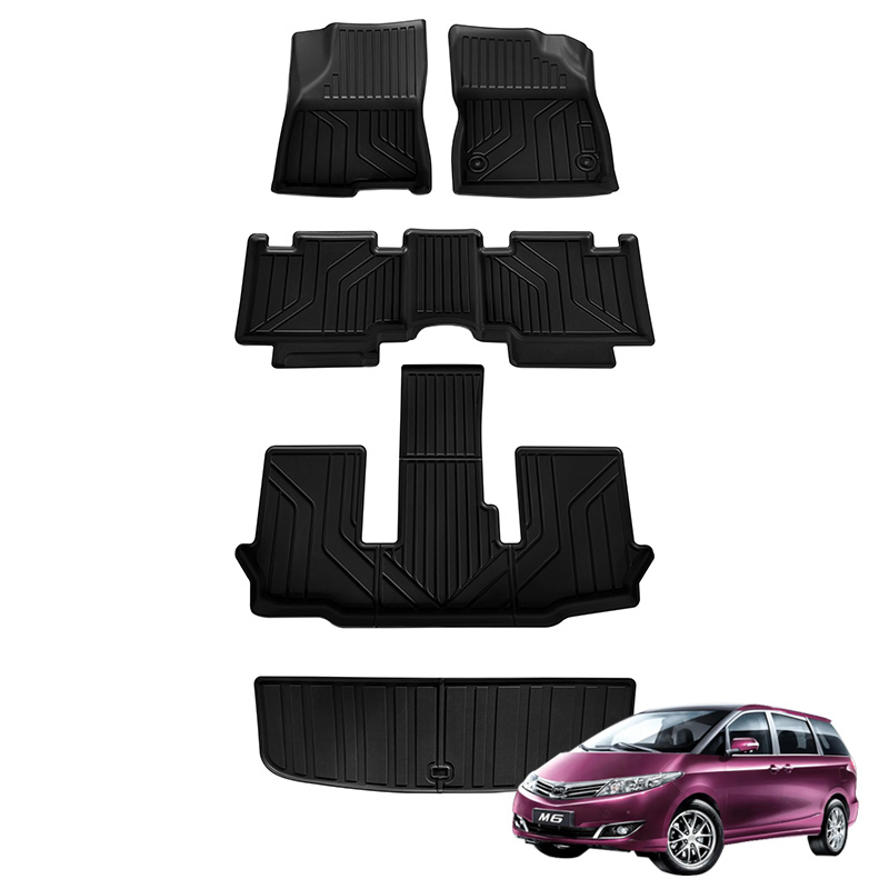Custom TPE Car Floor Mats Waterproof All Weather Auto Floor Liners