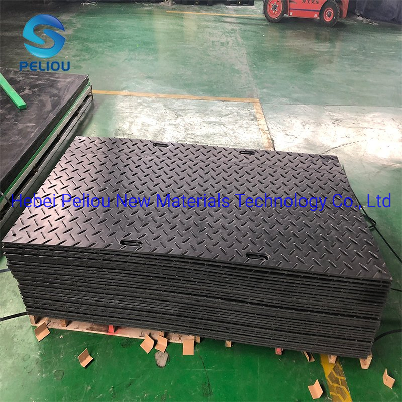 Alfombrillas de acceso duraderas de lámina de HDPE para terrenos de hierba con capacidad de carga pesada