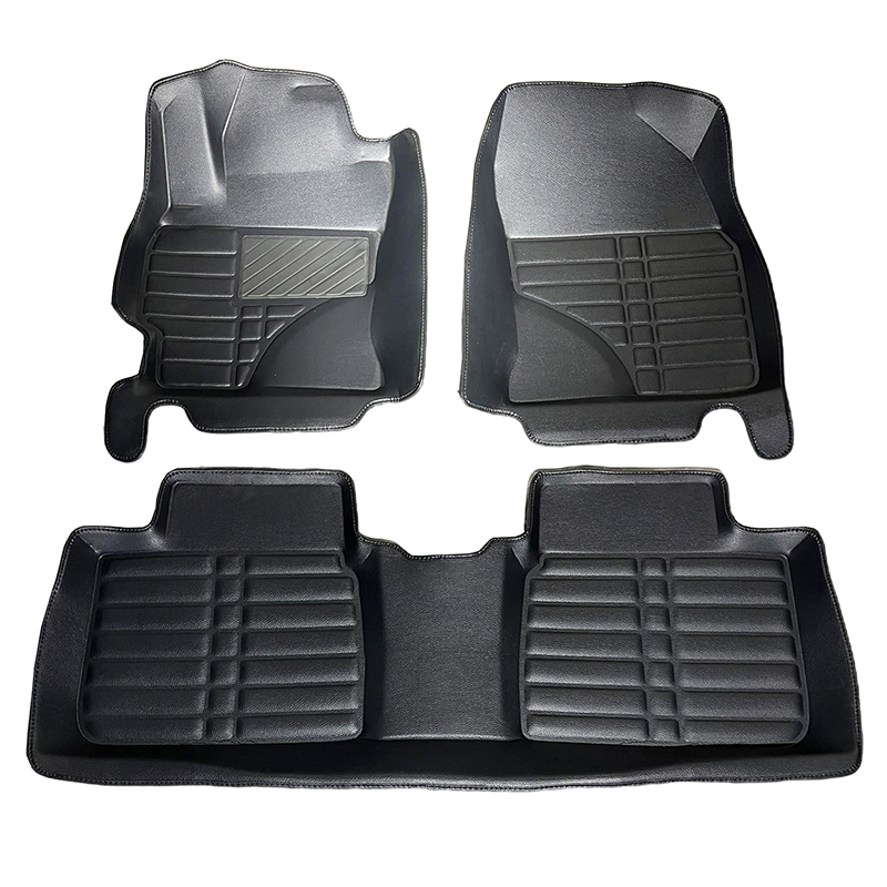 Todo Clima para 01 2024 Alfombrillas de Coche Personalizadas Impermeables Antideslizantes Mat de Pie de Coche