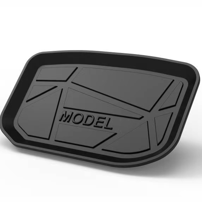 Juego de Alfombrillas de Coche Ecológicas de TPE de Ajuste Universal Negro 3D