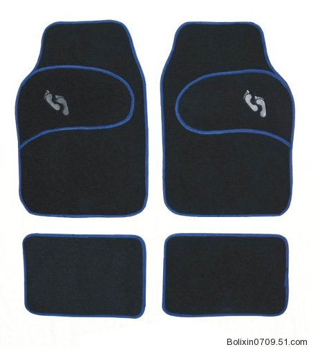 Fabricante de alfombrillas antideslizantes para coches hechas de poliéster, alfombrillas de suelo para coches fáciles