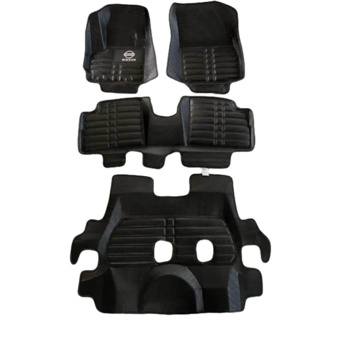 All-Weather Waterproof and Durable Car Floor Mats Non-Slip Cargo Rubber Mats D