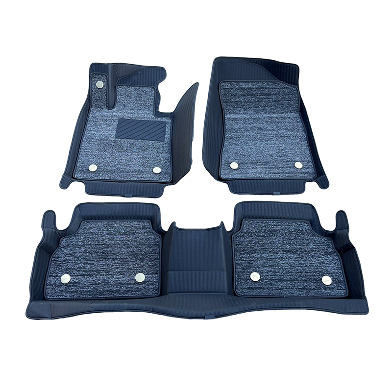 Alfombrillas de coche a medida 5D con construcción de goma resistente