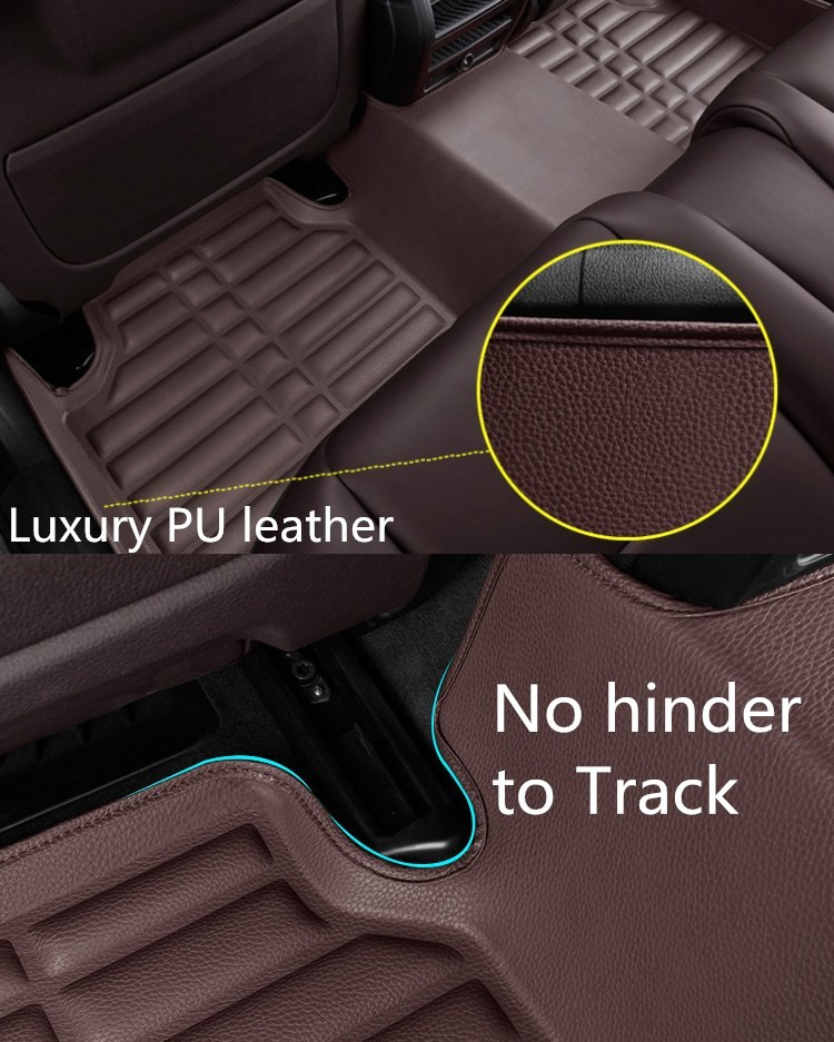 Mats de Auto a Medida al por Mayor 3D 5D Alfombrillas Impermeables para el Suelo del Coche