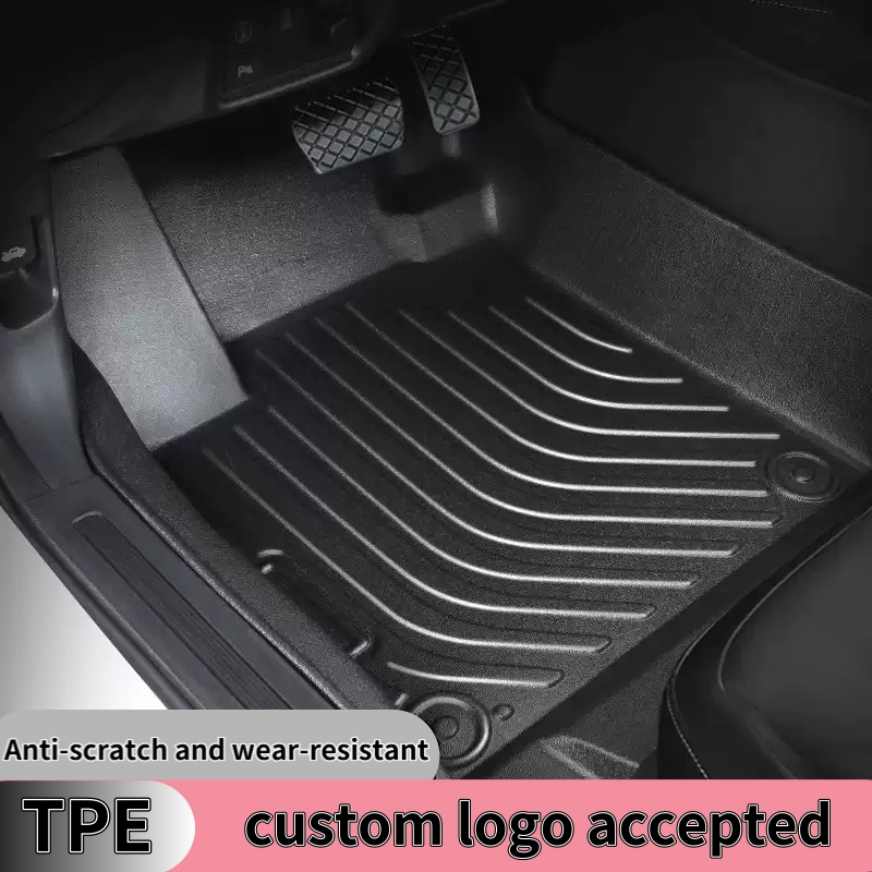 Alfombrilla de coche universal 3D TPE impermeable antideslizante cubre todos los modelos de alfombrilla de suelo para coche