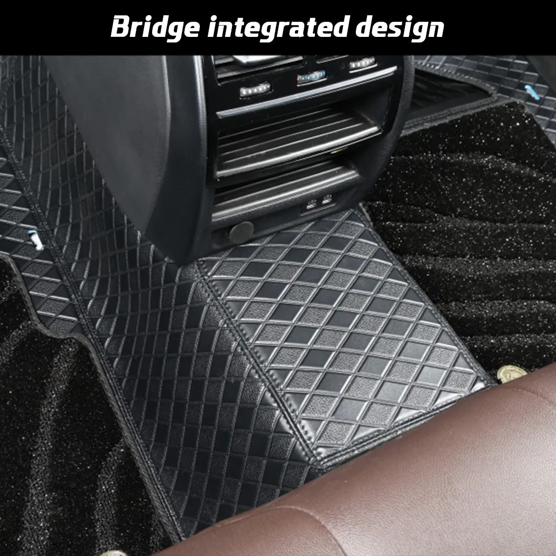 Accesorios de Coche Todo Clima 3D Juego Completo de Cuero Decoración de Coches Protector de Carga de Respaldo de Asiento Trasero Alfombrilla de Suelo para BMW X4 G02 2019-2025