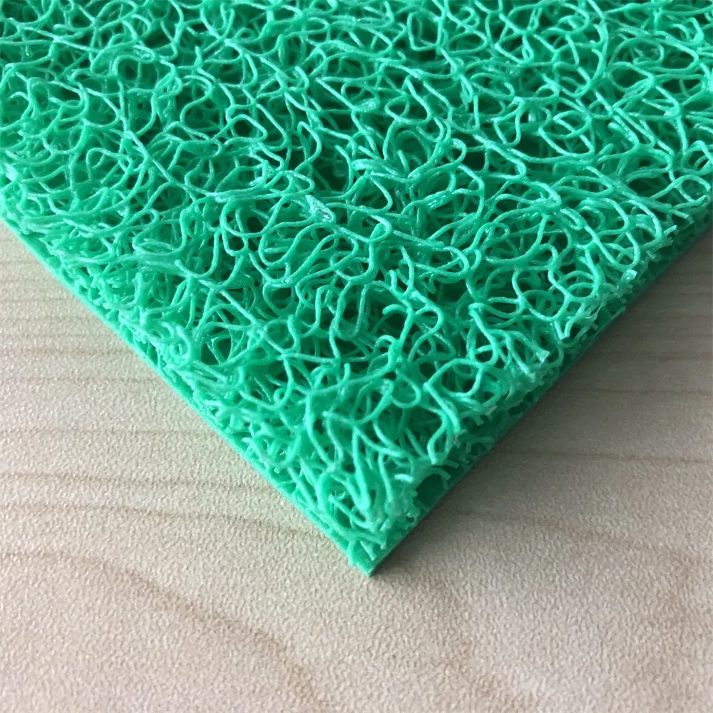 Alfombrilla de piso de PVC de colores, alfombrilla de bobina de PVC resistente