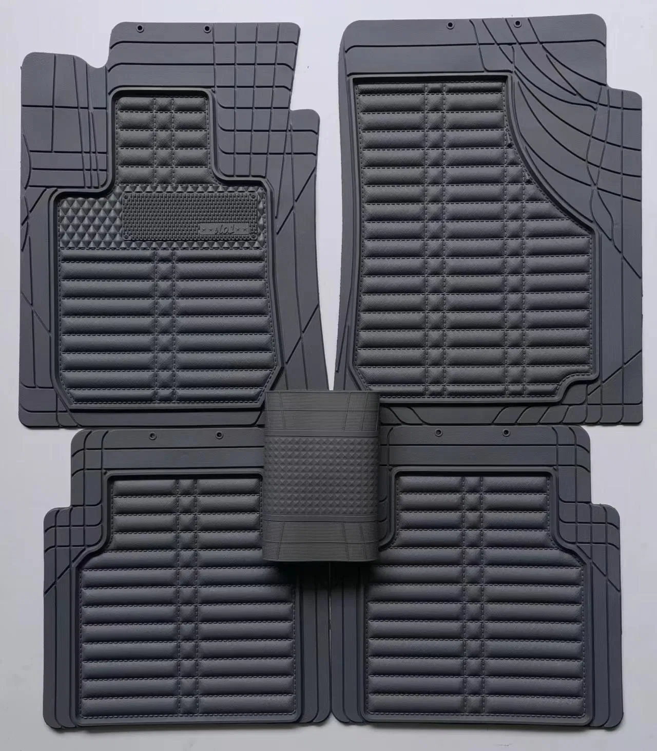 Alfombrillas de coche de PVC impermeables de lujo 3D para Byd, BMW, Hyundai