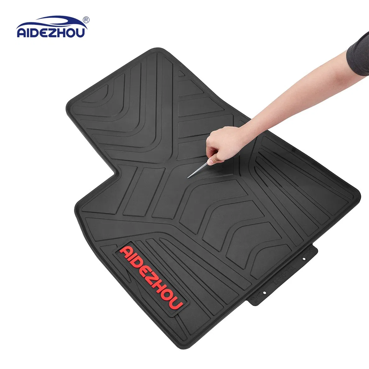 Alfombrilla de goma lattex para todo clima adecuada para Toyota Yaris 2014 Resistente al desgaste