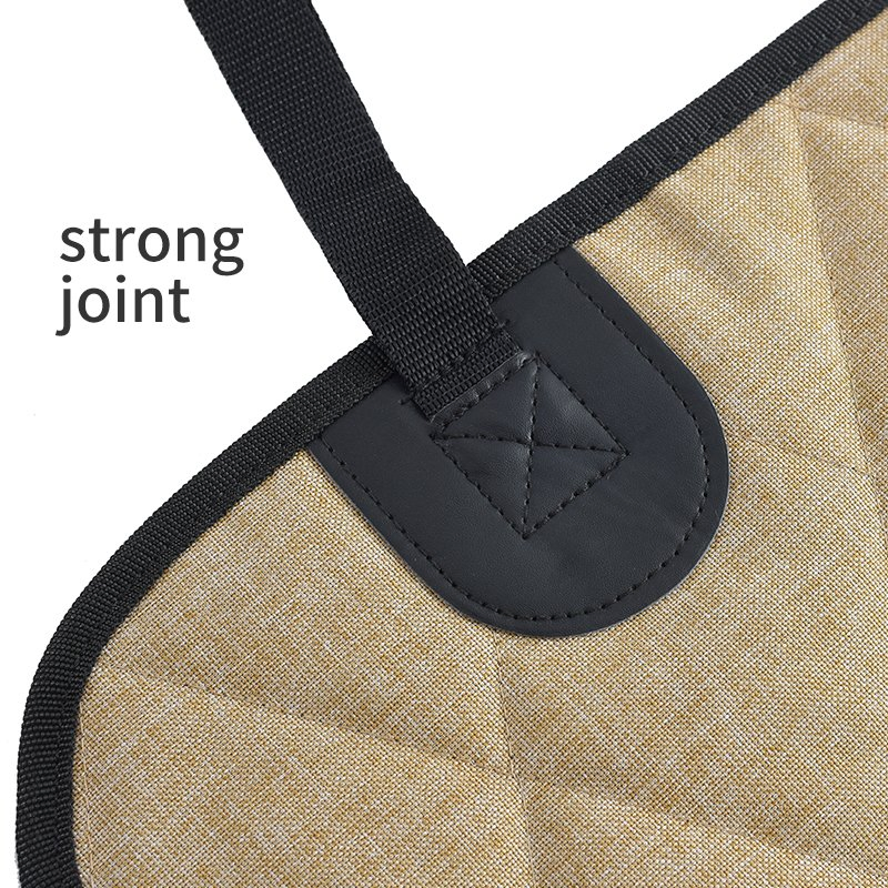 Funda de asiento de coche duradera para mascotas, cojín para perros, manta de viaje para coche, impermeable