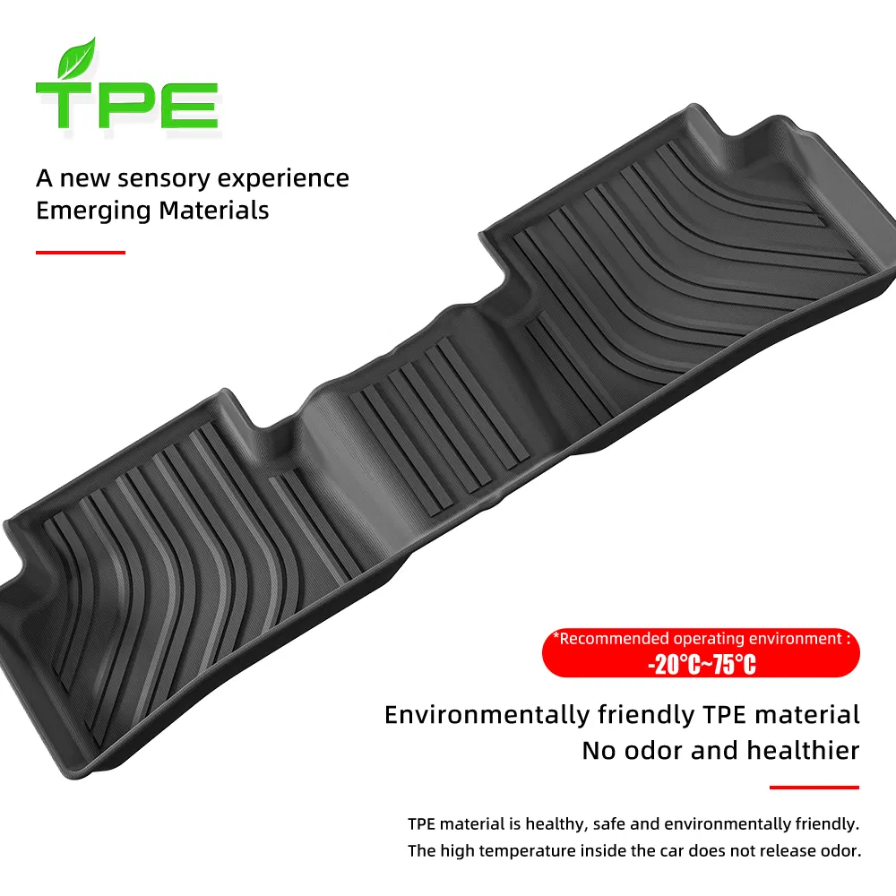Alfombrilla de respaldo de asiento TPE de alta calidad 3D para Toyota Prius 2017-2022 marca Mipi