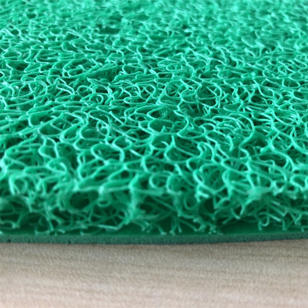 Alfombrilla de piso de PVC de colores, alfombrilla de bobina de PVC resistente