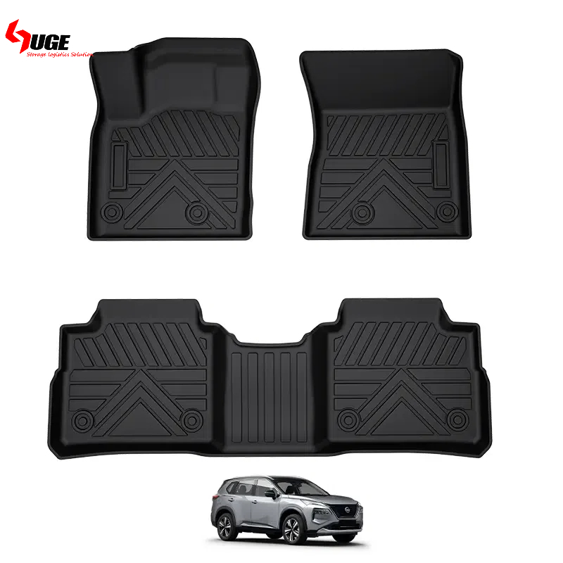 Alfombrillas de TPE para automóvil, ajuste perfecto, alfombrillas para pies para Nissan X-Trail