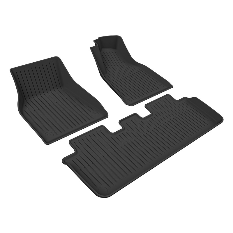 Alfombrillas de coche TPE de alta calidad para el modelo Yaris de Toyota 2024 3D superficie antideslizante